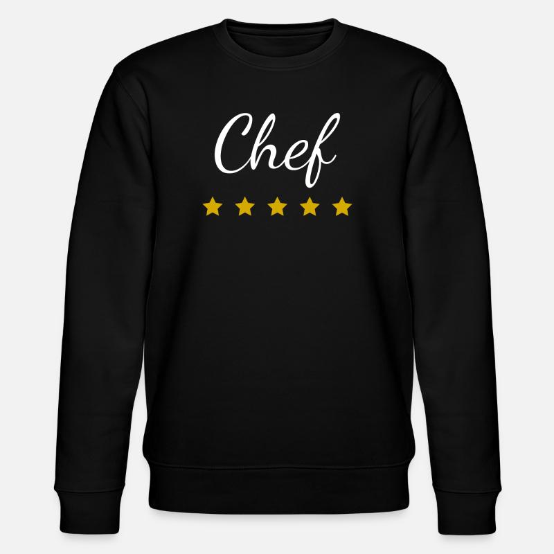 Chef Hôtel 5 étoiles - Sweat bio CHANGER Stanley/Stella Unisexe - noir