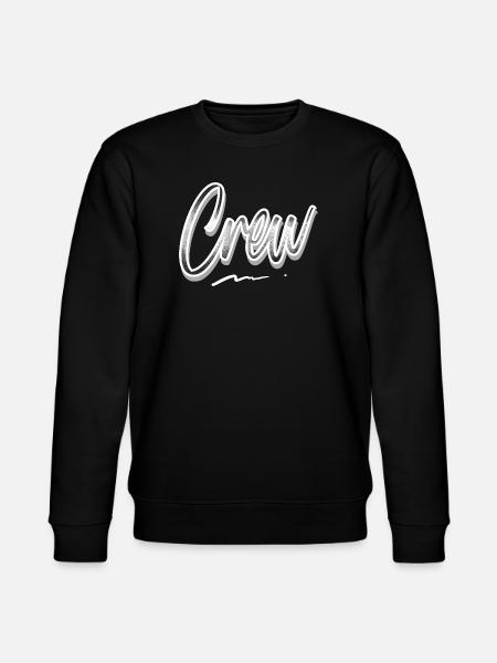 Crew - Stanley/Stella CHANGER Unisex Organic Sweatshirt - black