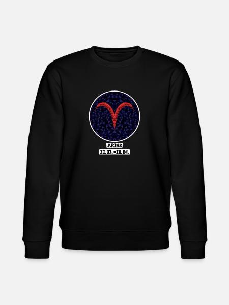 Aries 21.03.-20.04. - Stanley/Stella CHANGER Unisex Organic Sweatshirt - black