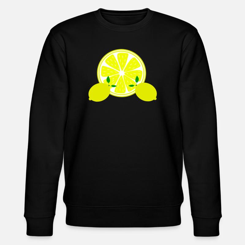 Lemon Lime Lime - Stanley/Stella CHANGER Unisex Organic Sweatshirt - black