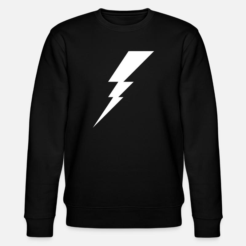 Thunder light - Stanley/Stella CHANGER Unisex Organic Sweatshirt - black