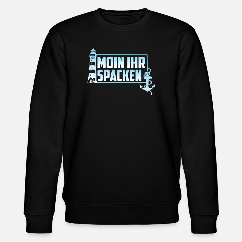 MOIN VOTRE SPACKEN - Sweat bio CHANGER Stanley/Stella Unisexe - noir