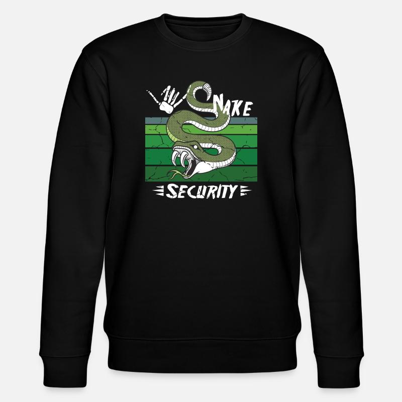 Sécurité des serpents - Sweat bio CHANGER Stanley/Stella Unisexe - noir