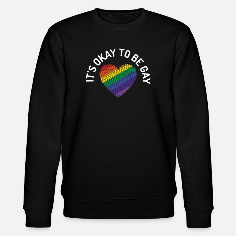 C’est normal d’être gay - Sweat bio CHANGER Stanley/Stella Unisexe - noir