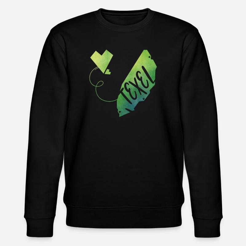 Texel - Stanley/Stella Unisex Bio-Sweatshirt CHANGER  - Schwarz