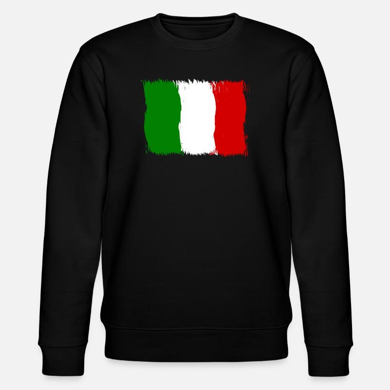 Italie Drapeau italien Drapeau Cadeau - Sweat bio CHANGER Stanley/Stella Unisexe - noir