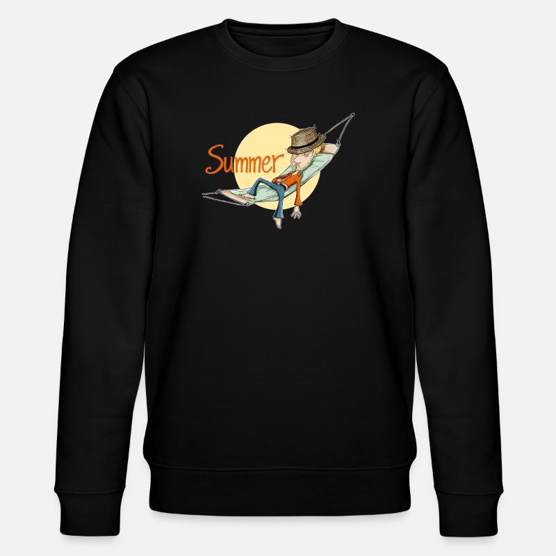 buzzer - Stanley/Stella CHANGER Unisex Organic Sweatshirt - black