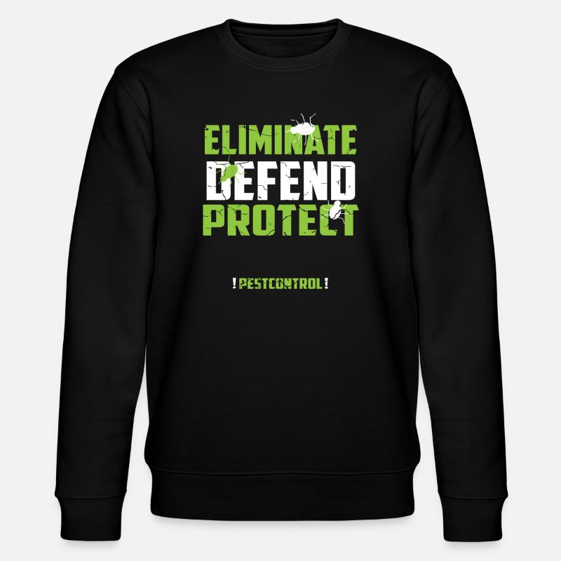 Exterminator - Stanley/Stella CHANGER Unisex Organic Sweatshirt - black