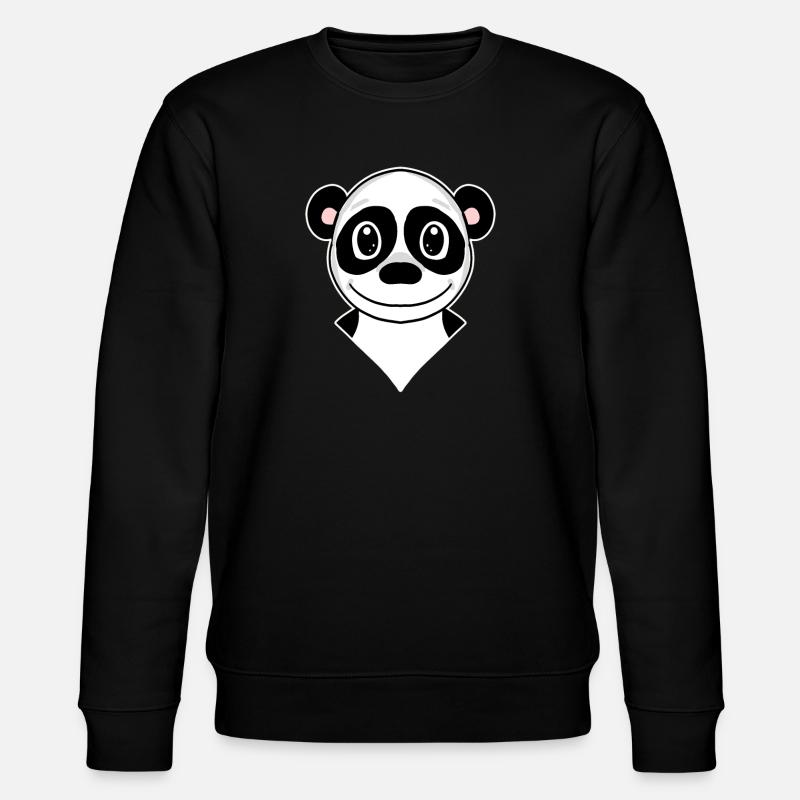 Panda - Sweat bio CHANGER Stanley/Stella Unisexe - noir