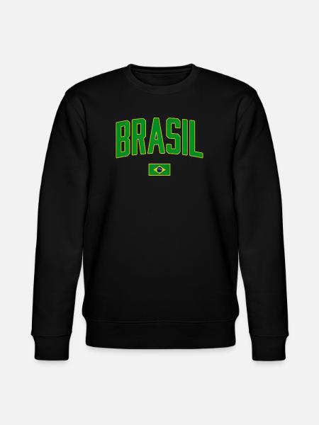 Brazil | Brasil - Stanley/Stella CHANGER Unisex Organic Sweatshirt - black