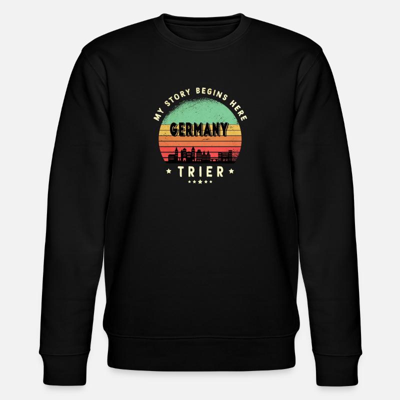 Skyline de Trèves - Sweat bio CHANGER Stanley/Stella Unisexe - noir