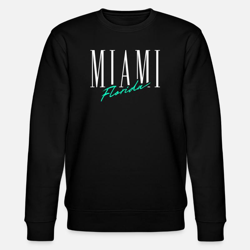 Miami Floride - Sweat bio CHANGER Stanley/Stella Unisexe - noir