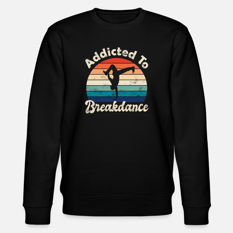 Breakdance - Sweat bio CHANGER Stanley/Stella Unisexe - noir