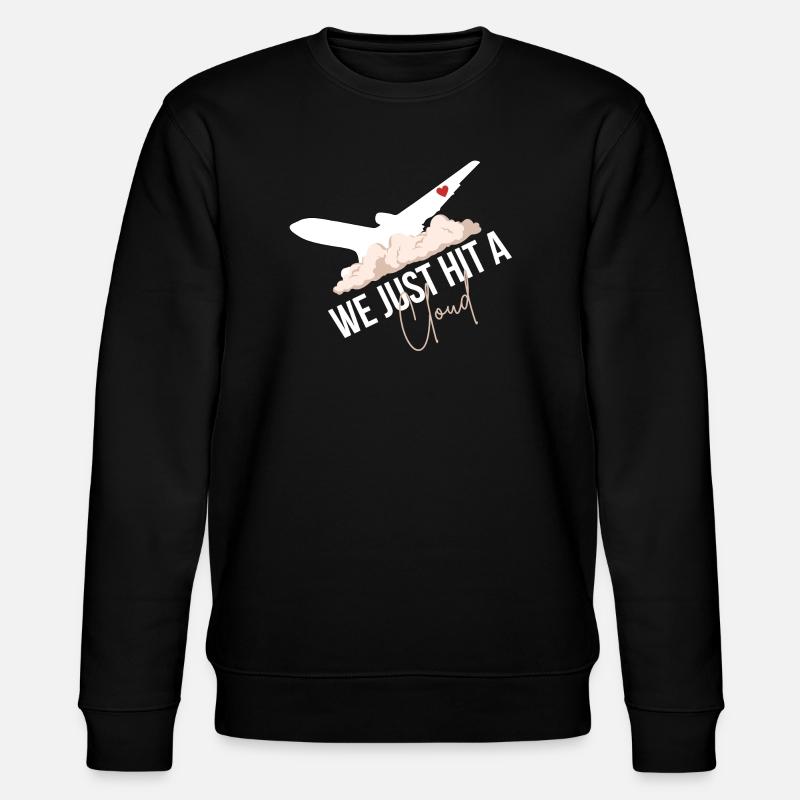 We Just Hit A Milestone - Stanley/Stella CHANGER Unisex Organic Sweatshirt - black