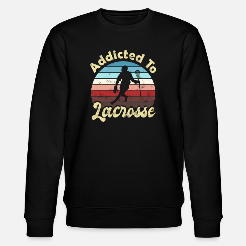 Lacrosse - Stanley/Stella Unisex Bio-Sweatshirt CHANGER  - Schwarz