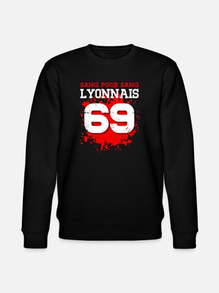 Sang pour Sang Lyonnais - Sweat bio CHANGER Stanley/Stella Unisexe - noir