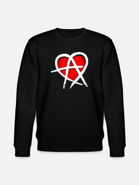 Anarchy & Love - Stanley/Stella CHANGER Unisex Organic Sweatshirt - black