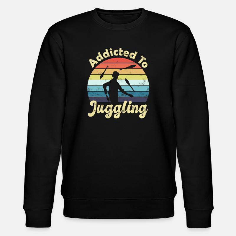 Jongleur Jongleur - Sweat bio CHANGER Stanley/Stella Unisexe - noir