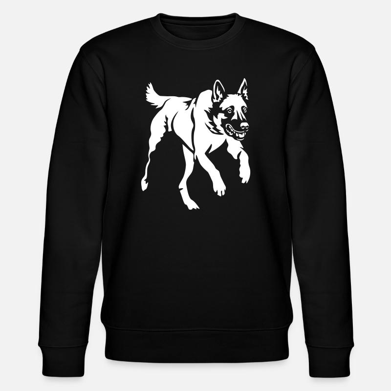Malinois « Black Edition » - Sweat bio CHANGER Stanley/Stella Unisexe - noir