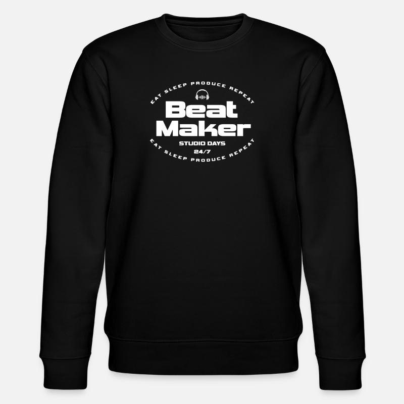 Beat Maker Studio Days - Stanley/Stella CHANGER Unisex Organic Sweatshirt - black