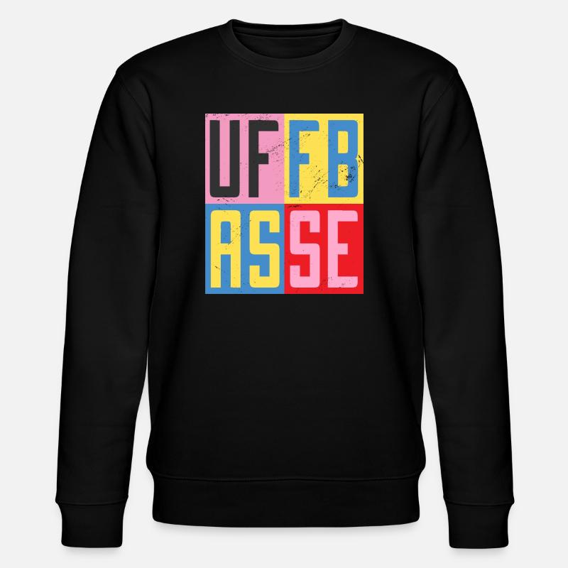 Conception Uffbasse - Sweat bio CHANGER Stanley/Stella Unisexe - noir