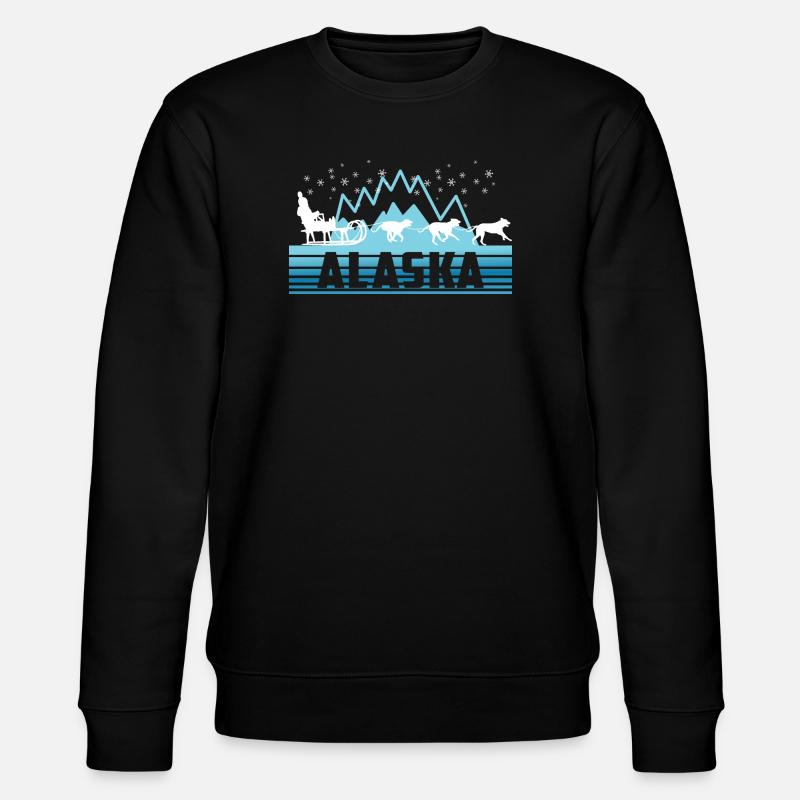 Alaska - Stanley/Stella Unisex Bio-Sweatshirt CHANGER  - Schwarz