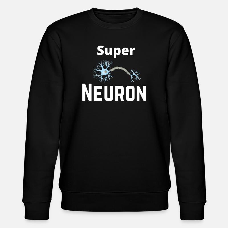 Super Neuron Network - Stanley/Stella CHANGER Unisex Organic Sweatshirt - black