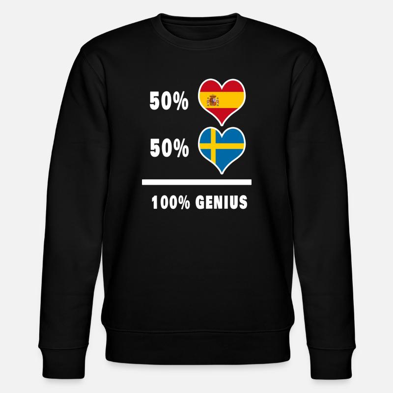 Suède et Espagne génie / cadeau - Sweat bio CHANGER Stanley/Stella Unisexe - noir
