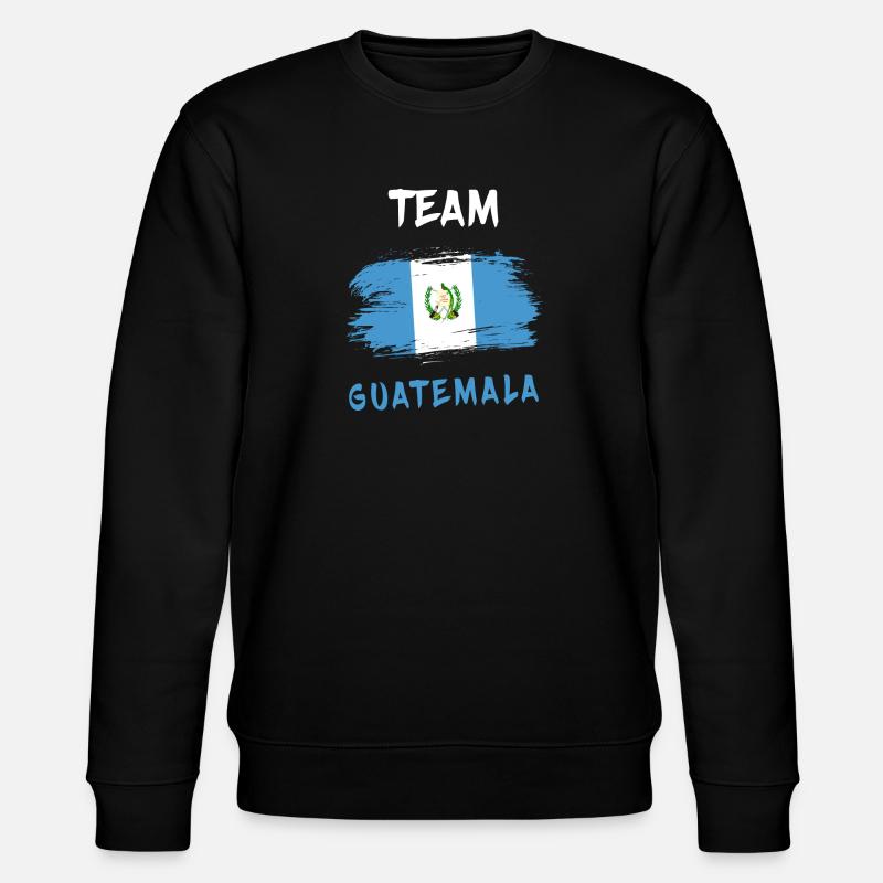 Équipe Guatemala Flag Design - Sweat bio CHANGER Stanley/Stella Unisexe - noir