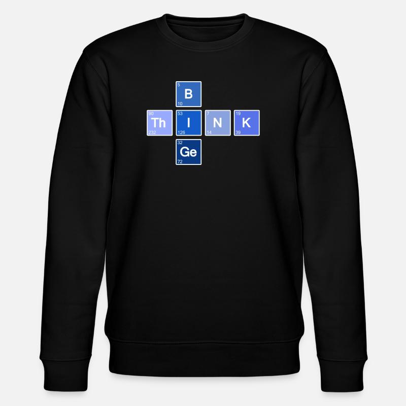 Think Big (Bleu) - Sweat bio CHANGER Stanley/Stella Unisexe - noir
