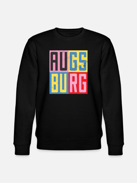 Augsburg Design - Stanley/Stella Unisex Bio-Sweatshirt CHANGER - Schwarz