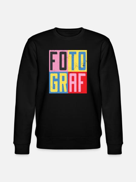 Fotograf Design - Stanley/Stella Unisex Bio-Sweatshirt CHANGER  - Schwarz