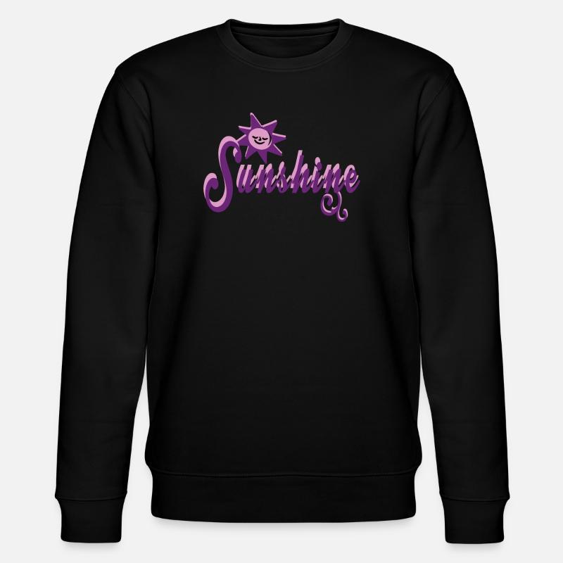 Mein Sonnenschein - Stanley/Stella Unisex Bio-Sweatshirt CHANGER  - Schwarz