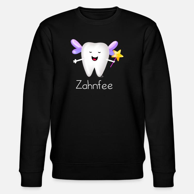 Zahnfee - Stanley/Stella Unisex Bio-Sweatshirt CHANGER - Schwarz