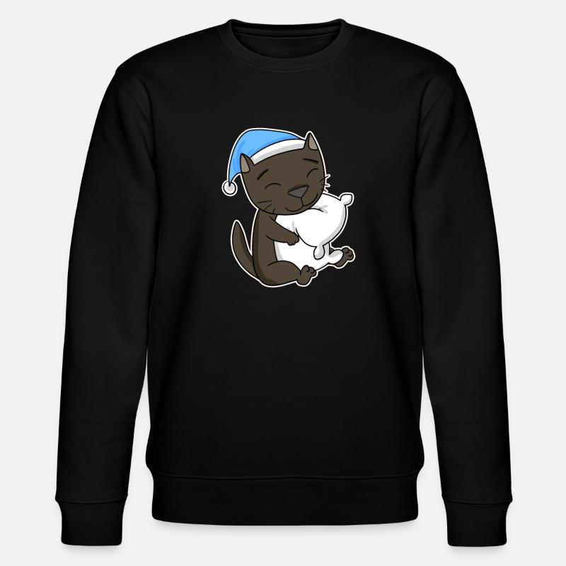 Cat cat breed Havana - Stanley/Stella CHANGER Unisex Organic Sweatshirt - black