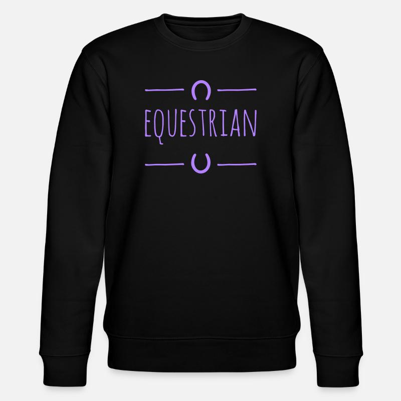 Equestrian - Stanley/Stella Unisex Bio-Sweatshirt CHANGER  - Schwarz