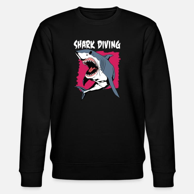 Shark Diving | Plongée Avec Les Requins - Sweat bio CHANGER Stanley/Stella Unisexe - noir