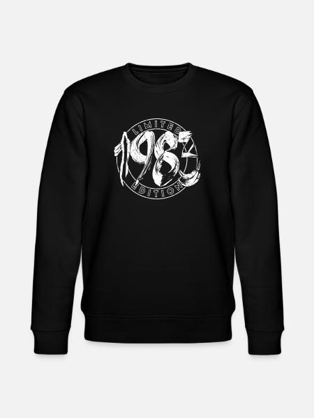 Limitierte Ausgabe 1984 Graffiti Circle - Stanley/Stella Unisex Bio-Sweatshirt CHANGER - Schwarz