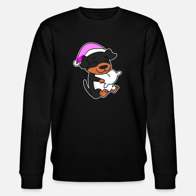 Chien de race Rottweiler - Sweat bio CHANGER Stanley/Stella Unisexe - noir