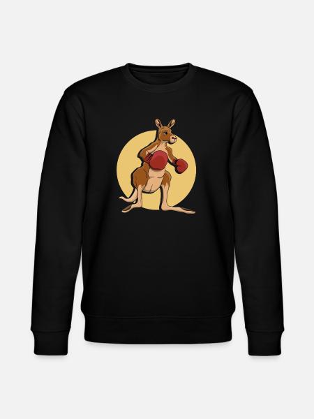 Kangaroo boxer - Stanley/Stella CHANGER Unisex Organic Sweatshirt - black