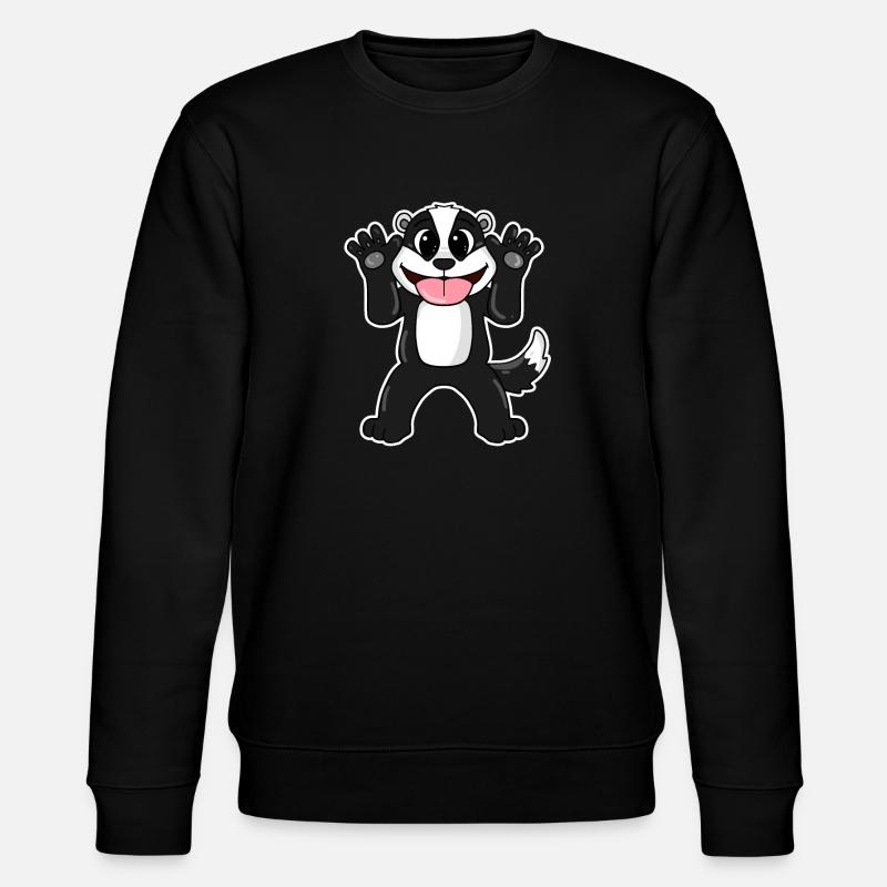 Badger Badger - Stanley/Stella CHANGER Unisex Organic Sweatshirt - black