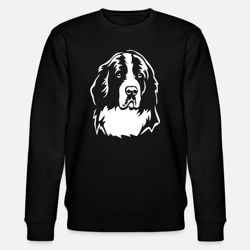 Landseer Head "Black Edition" - Stanley/Stella CHANGER Unisex Organic Sweatshirt - black