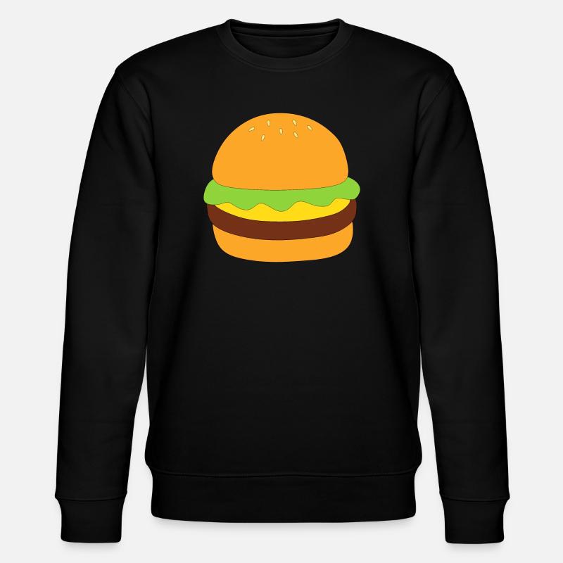 Burgers, restauration rapide, manger, cuisiner - Sweat bio CHANGER Stanley/Stella Unisexe - noir