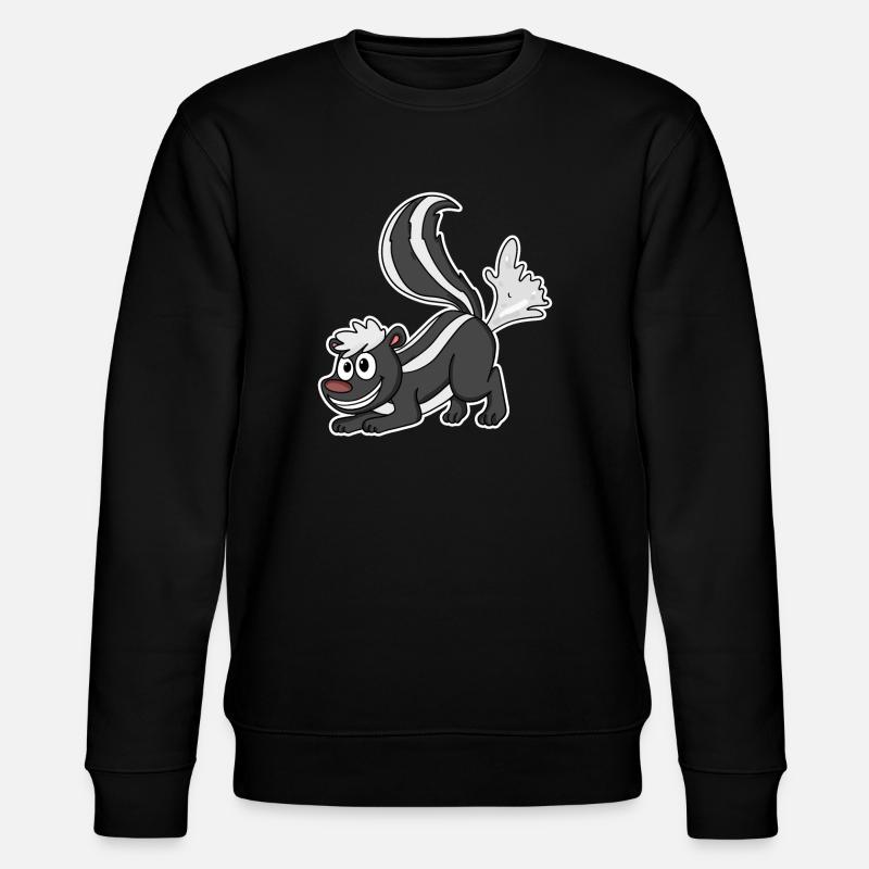 Skunk's skunk - Stanley/Stella CHANGER Unisex Organic Sweatshirt - black