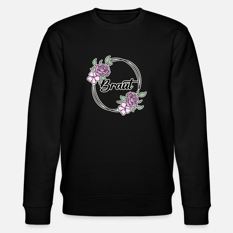 Braut Junggesellinnenabschied - Stanley/Stella Unisex Bio-Sweatshirt CHANGER  - Schwarz