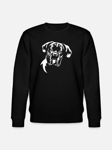 Boxer Head "Black Edition" - Stanley/Stella CHANGER Unisex Organic Sweatshirt - black