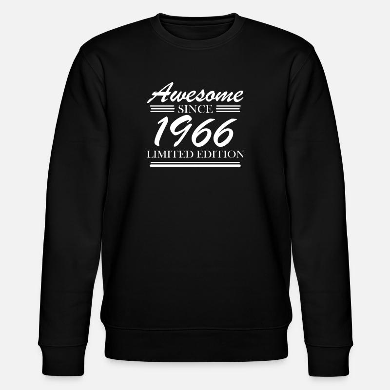 1966 - Stanley/Stella CHANGER Unisex Organic Sweatshirt - black