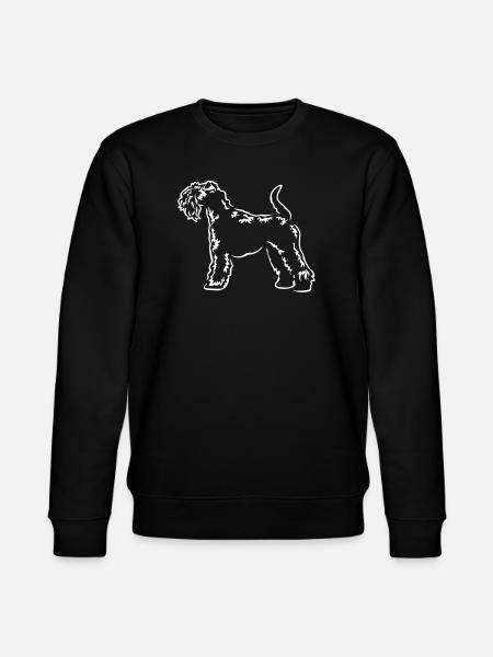 Kerry Blue Terrier "Black Edition" - Stanley/Stella CHANGER Unisex Organic Sweatshirt - black
