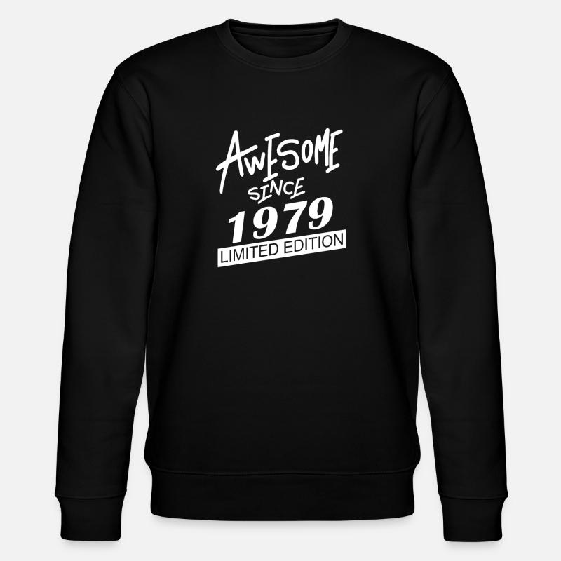 1979 - Stanley/Stella CHANGER Unisex Organic Sweatshirt - black