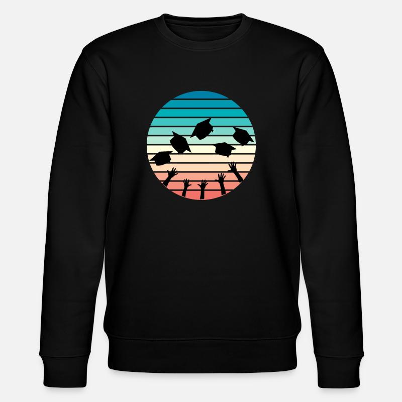 Graduation - Graduation Gift Ideas - Stanley/Stella Unisex Bio-Sweatshirt CHANGER  - Schwarz